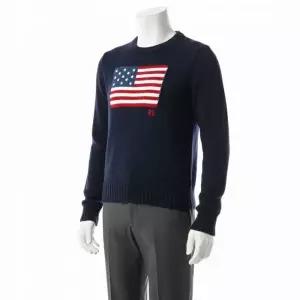 폴로 랄프로렌 25FW 성조기 니트 스웨터 플래그 풀오버 211896939001