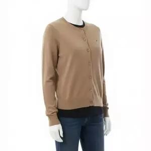 타미힐피거 25FW 여성 크루넥 니트 가디건 WW42370 GWA