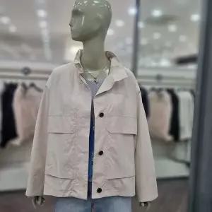 [시슬리]플래닛 하프 코트 (SACT02511 베이지,다크네이비)