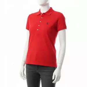 폴로 랄프로렌 포니 로고 자수 스트레치 코튼 반팔 카라티 피케 셔츠 211870245004