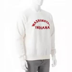 와일드동키 WILD DONKEY FG-WASHINGTON 그래픽 프린팅 맨투맨 스웨트셔츠 블리치드 티