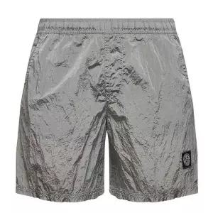 [스톤아일랜드] 나일론 반바지 그레이 153339152