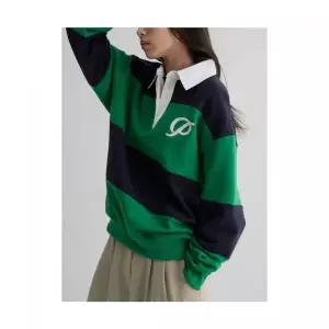 에잇세컨즈 8SECONDS 칼라 럭비 티셔츠 그린 356241SC1M 255879