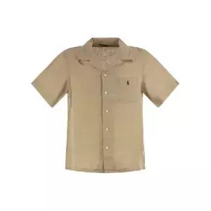 폴로 랄프 로렌 포니 자수 반소매 셔츠 710966421 003BEIGE TP976567656