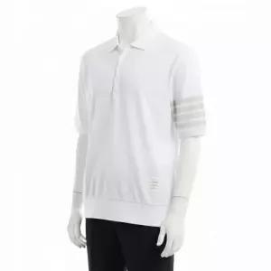 톰브라운 26SS 가먼트 오버다이 저지 4바 폴로 셔츠 MJP236A J0253 100