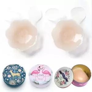 [하프클럽/셀러허브_여성트랜드패션]날개 실리콘  접착브라 누드브라 틴케