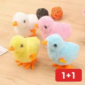 태엽 병아리 고양이 강아지 움직이는 반려 장난감 인형