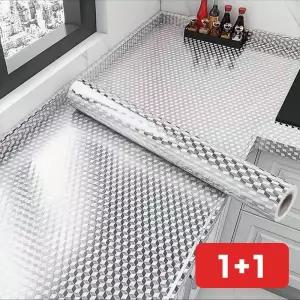 알루미늄 시트지 주방 방수 열차단 벽 스티커 싱크대 부착