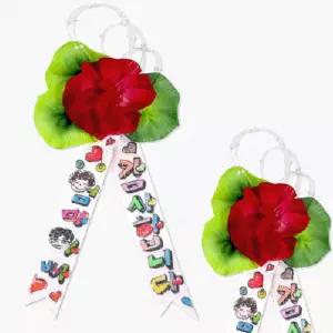 실크리본 카네이션 브로치 만들기 어버이날 스승의날 감사 선물