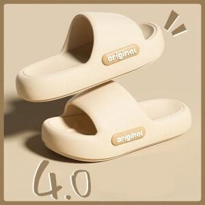 미끄럼방지 마카롱 컬러 페션 슬리퍼 가벼운 푹신한 실내외겸용 부드러움 구름 위를 밟는 듯한 느낌