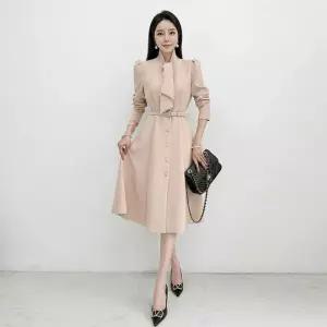 [금찌]금찌 브람스 타이 원피스 ST8052D