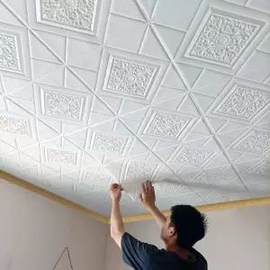 붙이는벽지 리폼 부분도배 거실 접착식 셀프 천장 침실 원룸 무늬 스티커