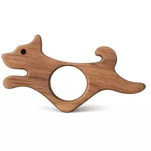 우드 강아지 엄지고정 독서링