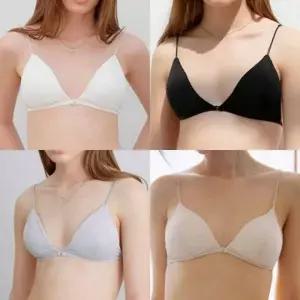 심리스 노와이어 앞후크 브라