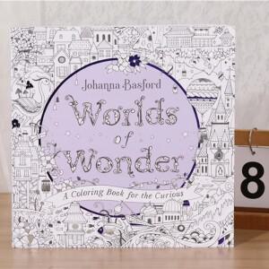 원더풀 월드 컬러링북 성인 감압 그래피티 페인팅 영어 버전 도매