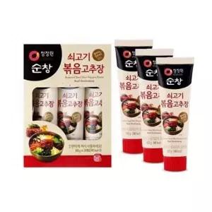 청정원 짜먹는 고추장 60gX3