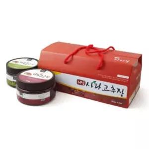 사과고추장 500g+마늘고추장 500g
