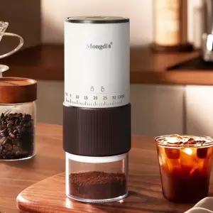 커피전동그라인더 휴대용 원두 자동 커피 기계 미니 가정용112524