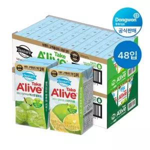 [etv] 덴마크 테이크 얼라이브 머스캣청포도+스위티자몽 120m, 48팩