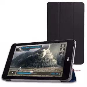 비즈태블릿 엘지 케이스 지패드4 블랙 스탠드 3단 태블릿커버 파우치yza415