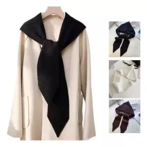 [스타일하우스](스타일하우스)트렌치코트 아우터 골지 니트 후드 머플러 조끼