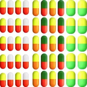스카이티 100피스 폼파노 리그 플로트 서핑용 낚시 알약 스넬 송어 메기 월 키트 제작