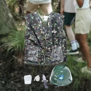 군인 역할놀이 밀리터리 의상n소품 세트 역할놀이의상 어린이집연극 상황극