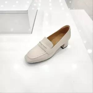 [탠디]by미셸 소가죽소재 컴포트 4cm굽 여성 기본 로퍼 구두 x25011 cc7_CC