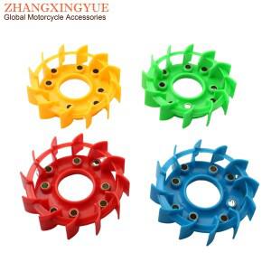 스쿠터 모페드 성능 터보 냉각 팬 GY6 50cc 125cc 139QMB 152QMI 157QMJ 4T 엔진 부품