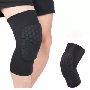 엠보싱 무릎 아대 스판 자전거 운동 부상방지 실리콘