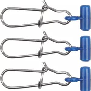 AGOOL 낚싯줄 싱커 슬라이드 듀오락 스냅 10/60pcs 헤비 듀티 스테인리스 슬라이더 무게 커넥터 소금물