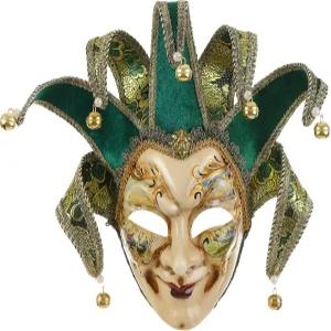 쿨리게타 가면 베네치아 제스터 음악 카니발 벽 장식 예술 컬렉션