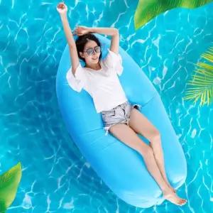 에어쇼파 에어매트 야외침대 수영장 대형튜브 캠핑 차박 해변 물놀이 휴대용 침대