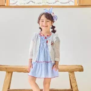 [롯데백화점]프렌치캣 WH 딸기프릴 가디건 Q43DAK020