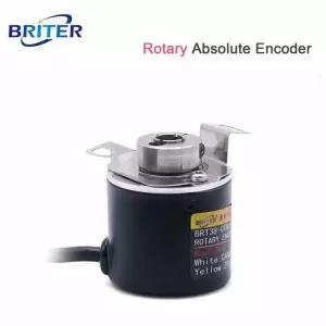 열전소자 각도 속도 측정 센서용 회전 인코더 CAN SSI 아날로그 중공 자석 싱글턴