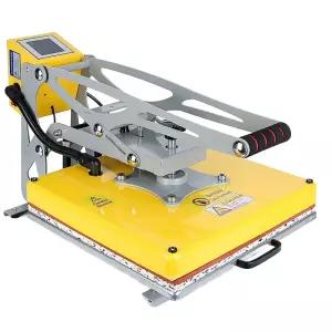 열전사프린터기 반자동 스탬핑 로고 평판 유압프레스 압착기 티셔츠 굿즈제작