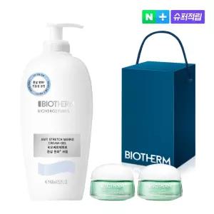 비오템 [G] 비오베르제뛰르 튼살 크림 400ml 점보 세트 (+아쿠아수르스 수분 젤 30ml 증정)