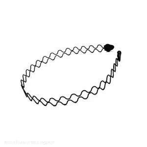 왕관 철사 스프링 헤어 머리 띠(1P 단위 판매)