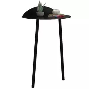 북유럽 사이드 벽선반 철제 침대 블랙 인테리어 미니