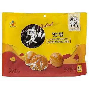 씨제이제일제당 맛밤 농산물 240G 60Gx4입 밤 견과류 서치생활