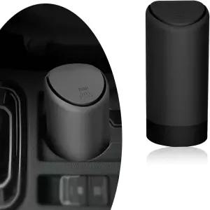 겟페이 1팩 자동차 쓰레기통 교체 자동 리바운드 디자인 2.5인치 x 6.2인치 원통형 소프트 실리콘 저장