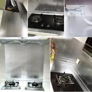 옆집샵 주방 은박 시트지 기름때 찌든때 방지 타일 보호 필름