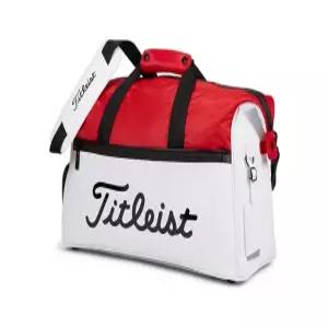 중고 정품 타이틀리스트 엘리트 보스턴백 남성용 화이트레드 국내정품