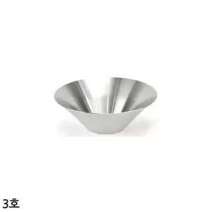 스테인레스 믹싱볼 24cm 3호 샐러드볼 무광 다용도 주방용품