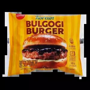 삼립 냉동햄버거 불고기버거 105g / 편의점 매점빵