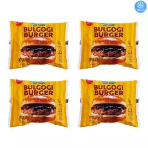 삼립 냉동햄버거 불고기버거 105g x 4개 / 편의점 매점빵
