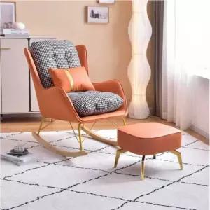 싱글 흔들의자 거실 야외 안락 소파 편안한 흔들 수유 레저