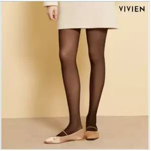 [롯데백화점]비비안 시스루 타이즈 TS0444B