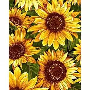TBZ 해바라기 향연 1 (패브릭) 보석십자수 40x50