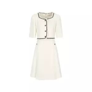 [롯데백화점]제이제이지고트 니팅 프릴 A라인 미니 원피스(GP5A0OP541)